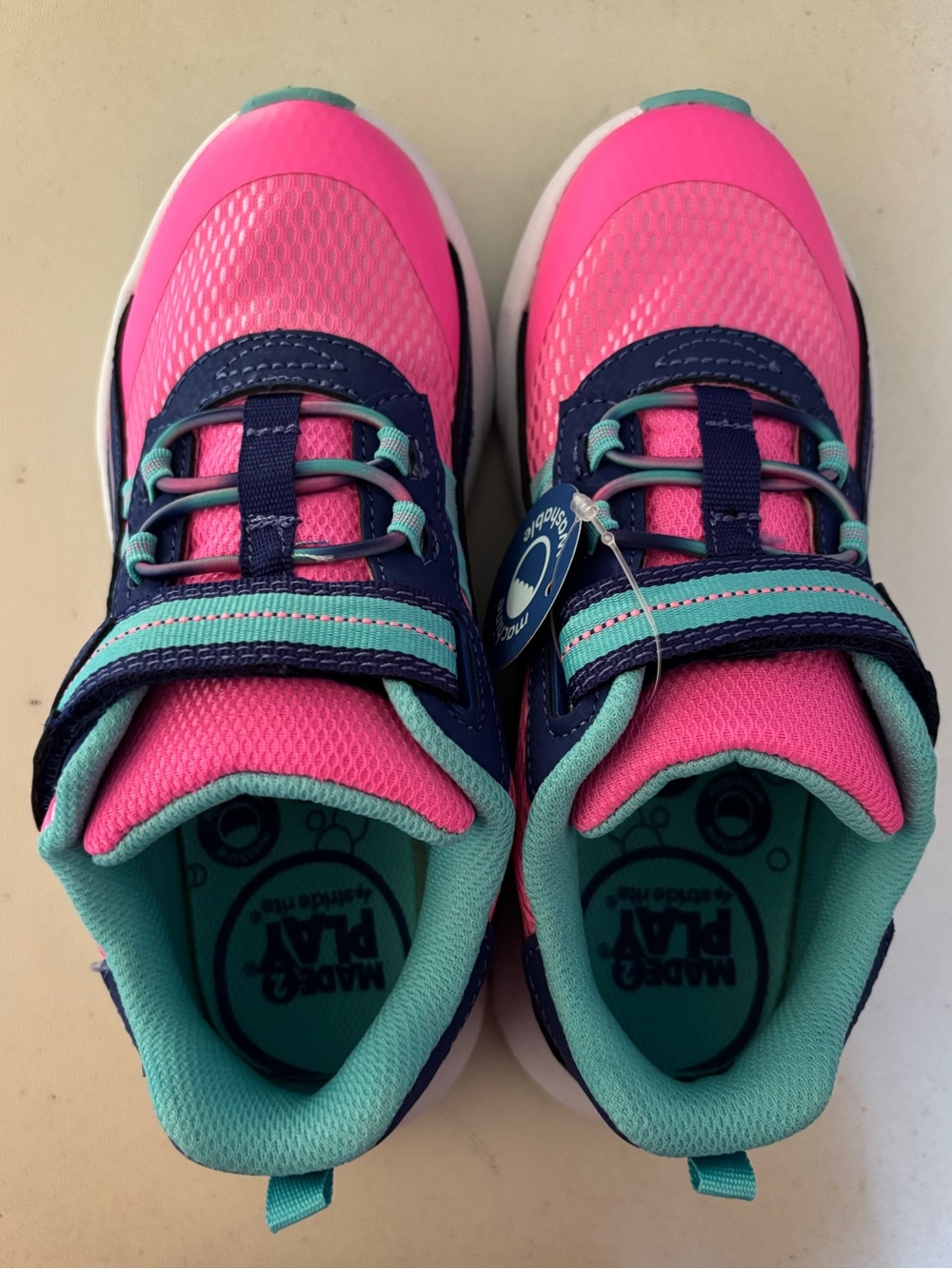 New with Tags! Stride Rite Little Girls M2P. Journey 3.0 Sneakers size 1 - Picture 3 of 7